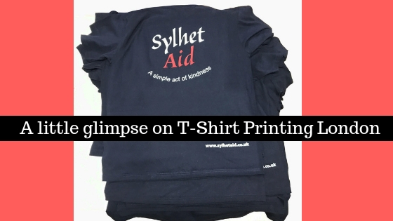 A little glimpse on T-Shirt Printing London
